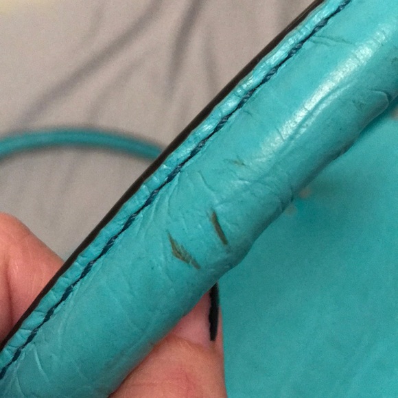 Kate Spade Orchard Valley Sinclair Turquoise bag - Picture 6 of 8